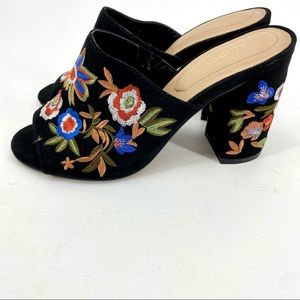 Aldo Yaessi floral embroidered heels 6
